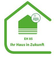 Haus nach der energetischen Sanierung mit verbesserter Energieeffizienz