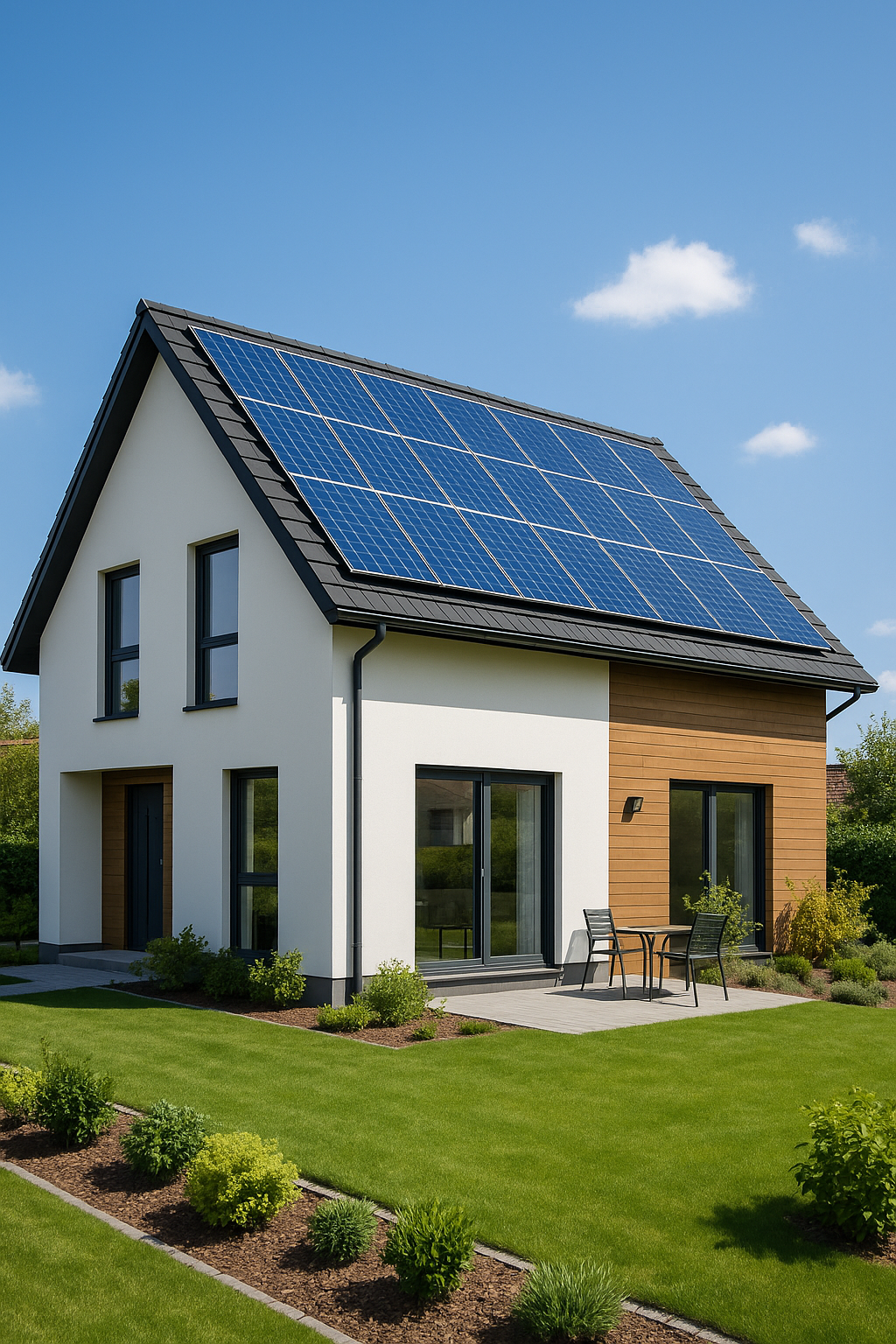 Modern saniertes, energieeffizientes Einfamilienhaus